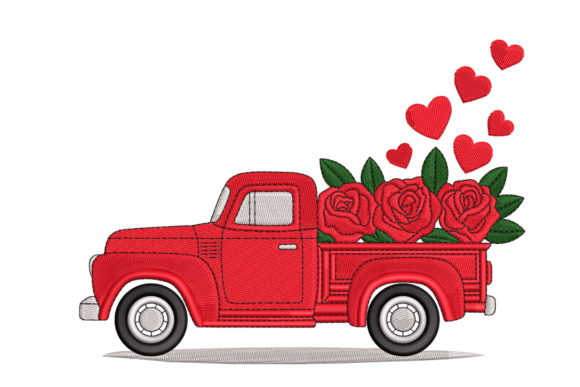 Download Valentine Roses Truck - Premium Resources