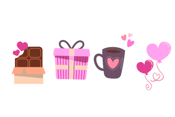 Download Valentine Illustration Set - Illustration Collection