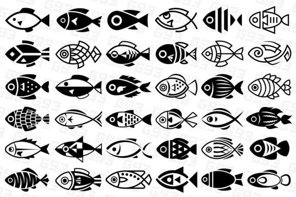 Download Decorative Fishes Set - Decorative Collection